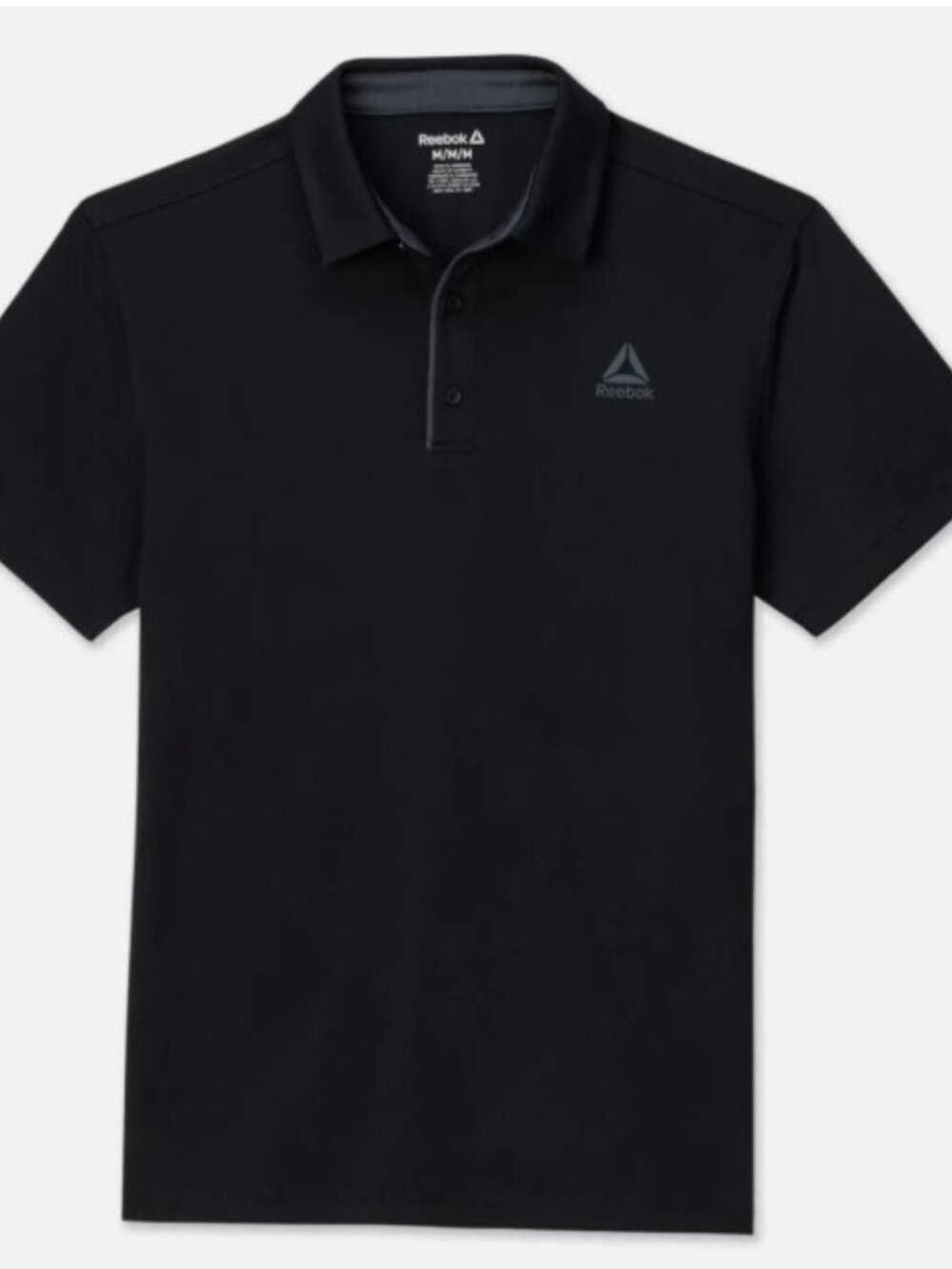 Tshirt Polo Reebok Negra  L